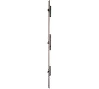 Iseo Serrure 3 points Multiblindo Inox pêne réversible