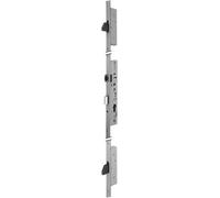 Serrure 3 points Multiblindo Inox ISEO crochet - Têtière plate 2300x24x3 - Axe 30 - 795101252