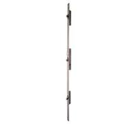 Serrure 3 points Multiblindo Inox ISEO pêne réversible - Têtière U 1860x24x6 - Axe 35 - 795101352 Inox G