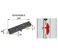 Serrure 3 points pour volet profil eurpoéen TORBEL 8600016