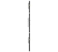 Serrure 3 points TF3 à relevage 41mm Axe 26 U24x6mm - pêne 1/2 tour basc.court+fourreau - 6570.41.4D