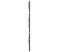 Serrure 3 points TF3 à relevage 45mm STREMLER Axe 30 U24x6mm inox - pêne 1/2