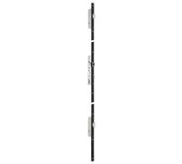 Serrure 3 points TF3 pêne dormant 1/2 tour 41 mm STREMLER pêne D basc. court+fourreau U24x6 Axe 26 - 6470.41.4D