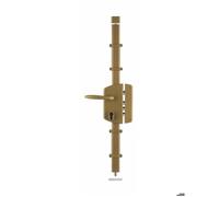 Thirard – Serrure en applique verticale Melissa – 3 points à fouillot 85 x 174 mm – doré – main droite