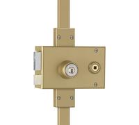 Serrure 3 points VEGA horizontal fouillot cylindre de 45mm gauche - JPM - 504000-18-2A