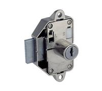 Serrure 32800-04/R1 nickelé pene de 9 - RONIS - 36900
