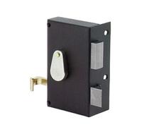 JPM Serrure monopoint 127000-02-1A – 4 gorges, tirage vertical, cylindre 50 mm droite