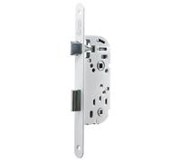Serrure à bec de cane à condamnation - VACHETTE - D13 - Réversible - Acier embouti - Blanc