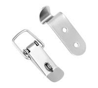Serrure à boucle à bouche de canard - Crochet de fermeture à rivets en acier inoxydable à 90 degrés, pinces de verrouillage | Serrure de réparation de soudage Atelier de serrage Outils