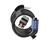 Serrure À Câble | Câble Combinaison 5 Chiffres | Résistant À La Coupe Étanche Antivol Serrure De Vélo Pour Cyclisme Camping École Scooter Activités De Plein Air Route Montagne Et