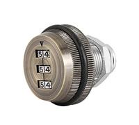 Serrure à Came à Combinaison, Serrure Codée Par Mot De Passe à 3 Chiffres, Serrure à Came pour Armoire de Sécurité Sans Clé pour Bureau, Maison, Boîte Aux Lettres, Porte(Cyan-30mm)