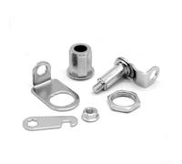 Serrure à came en alliage de zinc avec verrou à langue rotative verrouillable pour un rangement sûr dans les écoles, les bureaux et les maisons (16 mm)