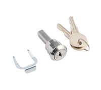 Serrure à came for boîte à outils de sécurité, armoire en fer, tiroir, ensemble de liaison, cylindre avec 2 clés, 1 pièce