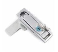 Serrure à came for panneau d'armoire électrique, type poussoir, serrure de porte escamotable, 1 pièce(L132mm)