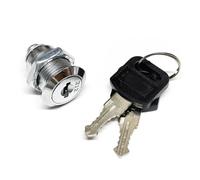 Serrure à came for tiroir, 2 clés, 5 pièces de fixation, quincaillerie for boîte aux lettres, classeur, boîte à outils, casier, 1 pièce(Key Different 38mm)