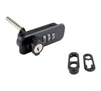 Serrure à came mécanique pour armoire de classement, code à combinaison pour tiroir et porte de bureau, indicateur d'état visuel rouge et vert (C)