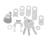 Serrure à Came pour Boîte aux Lettres Extérieure en Alliage de Zinc | Mécanisme à Goupilles de Précision, Coque Renforcée, Clés Double Face, pour Porte Extérieure