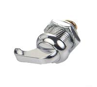 Serrure à came pour boîte de distribution avec cylindre rotatif sans clé, compatible avec casiers, yachts, voitures, armoires électroniques et meubles (16 mm)