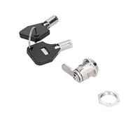 Serrure à came pour classeur avec 2 clés, serrure d'armoire à tiroirs en alliage de Zinc pour distributeurs automatiques, portes de placard d'ordinateurs