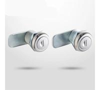 Serrure à came pour classeur, Cylindre de serrure à came for armoire MMS478, clé plate, alliage de zinc chromé, 1 pièce(Mms478 2 16mm)