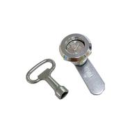 Serrure à came pour classeur, Cylindres de serrure à came triangulaires en alliage de zinc for classeur, boîte de distribution, poubelle(16mm-a Set-zinc)