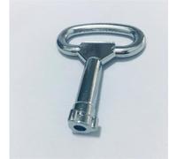 Serrure à came pour classeur, Goupilles de verrouillage de sécurité MS705 en acier inoxydable for porte d'armoire électrique, triangle hexagonal intérieur(Key)