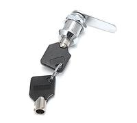 Serrure à came, serrure de boîte aux lettres sécurité, 2 pièces tubulaire for la maison articles importants outil d'armoire porte cylindre avec clés(25mm)