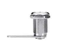 Serrure à came tubulaire + 2 clés pour distributeur de distributeurs automatiques Gumball/Candy (30 mm)