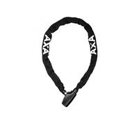 AXA Absolute 5-90 Antivol de vélo, Chaîne antivol, Cadenas pour vélo et trottinette, Sécurité 7 sur 15, 90 cm x 5 mm, Housse en polyester noir