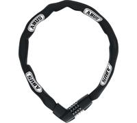 Serrure à chaîne ABUS Tresor 1385 - serrure à combinaison en acier trempé - chaîne carrée de 7 mm d'épaisseur - niveau de sécurité ABUS 7 - 85 cm - noir