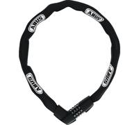 Serrure à chaîne ABUS Tresor 1385 - serrure à combinaison en acier trempé - chaîne carrée de 7 mm d'épaisseur - niveau de sécurité ABUS 7 - 110 cm - noir