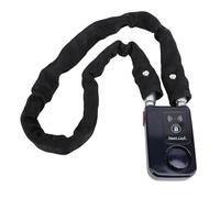 Serrure à Chaîne Bluetooth, Serrure de Vélo de Contrôle APP avec Fonction D'alarme de Vibration, Serrure de Vélo sans clé étanche, Antivol, pour Vélo, Moto, Porte et Portail (BLUE)