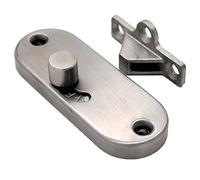 Serrure à chaîne, verrous de sécurité porte, boulons serrure coulissante, boucle Angle droit mobile 90 degrés, écran confidentialité, boulon grange, caméra