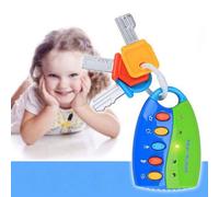 Serrure e Voiture, Télécommande De Simulation Pour Enfants, Combinaison D'Éclairage, Musique, Jouets Éducatifs Pour Bébé