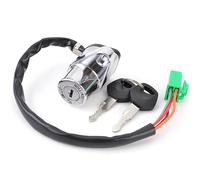 Serrure À Clé Moto Compatible Avec Suzuki Pour VS600 Pour Intruder 600 1995-1997 Interrupteur D'allumage Bouchon De Gaz De Carburant Jeu De Clés De Verrouillage De Siège