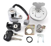 Serrure À Clé Moto Compatible Avec Suzuki Pour VZR1800 Pour Boulevard For M109R 2006-2010 Contacteur D'allumage Clé Verrou Selle Bouchon Réservoir D'essence