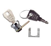 Serrure à clé n° 850 pour porte coffrets 8 à 9 modules