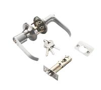 Serrure à clé, serrure de porte de chambre à coucher, ensemble de serrure de poignée de porte à boule | Ensemble de serrure de poignée de porte avec bouton de porte à boule, serrure à clé multipoint