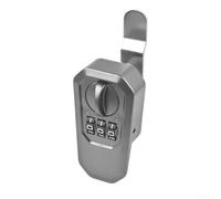 Serrure à Code 3 Chiffres ABS pour Casier | Chiffres larges lisibles, mécanisme pour précis, installation outil, pour idéal école bureau(628 Gray)