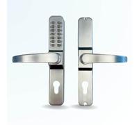 Serrure à code mécanique bt07 fonction "va et vient" - argent