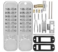 Serrure à code mécanique double face, mini clavier à chiffres, serrure à combinaison, sécurité par mot de passe pour portes de maison, clôtures, hôtel, bureau