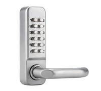 Serrure à code mécanique étanche, combinaison de code à 1 à 11 chiffres Mot de passe de sécurité Serrure codée Serrure de porte à combinaison mécanique sans clé pour porte de bureau en bois