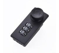 Serrure à combinaison à 3 chiffres pour tiroir d'armoire et casier de sécurité avec code par défaut 000 réinitialisable pour un contrôle personnalisé