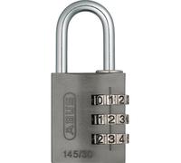 Serrure à combinaison à chiffres ABUS aluminium type 145/20 titane