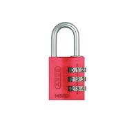 Serrure à combinaison à chiffres ABUS en aluminium type 145/30 rouge