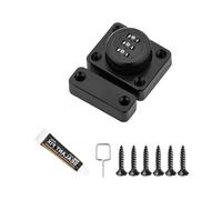 Serrure à combinaison à mot de passe noir mat à 3 chiffres pour armoire à mots, serrure à moraillon sans clé pour porte unidirectionnelle, tiroir