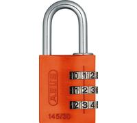 Serrure à combinaison ABUS 145 orange avec corps de serrure en aluminium - trois tailles