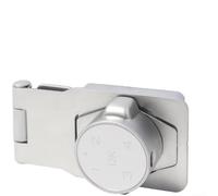 Serrure à combinaison électronique, alliage de zinc, serrure de porte d'armoire, tiroir, réfrigérateur, système de mot de passe rechargeable par USB, rapide 0,5 s, installation sans perçage pour