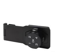 Serrure à combinaison électronique, en alliage de zinc, serrure de porte d'armoire, tiroir, réfrigérateur, système de mot de passe rechargeable par USB, rapide 0,5 s, installation sans perçage pour