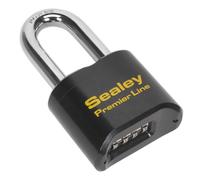Serrure À Combinaison En Acier Sealey Longue Anse 62Mm PL603L